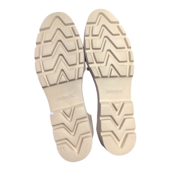 Vionic Tan Loafers Slip-On Shoes - Picture 7 of 7